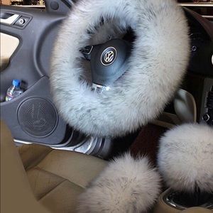 Fluffy wheel covers